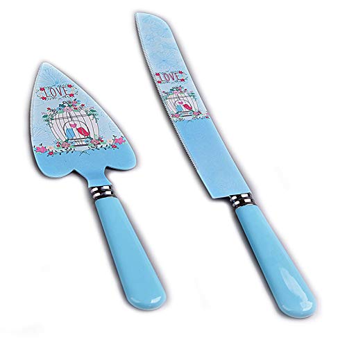 Cake Knife & Serving Set - Stainless steel Cake and Pie Server Knife