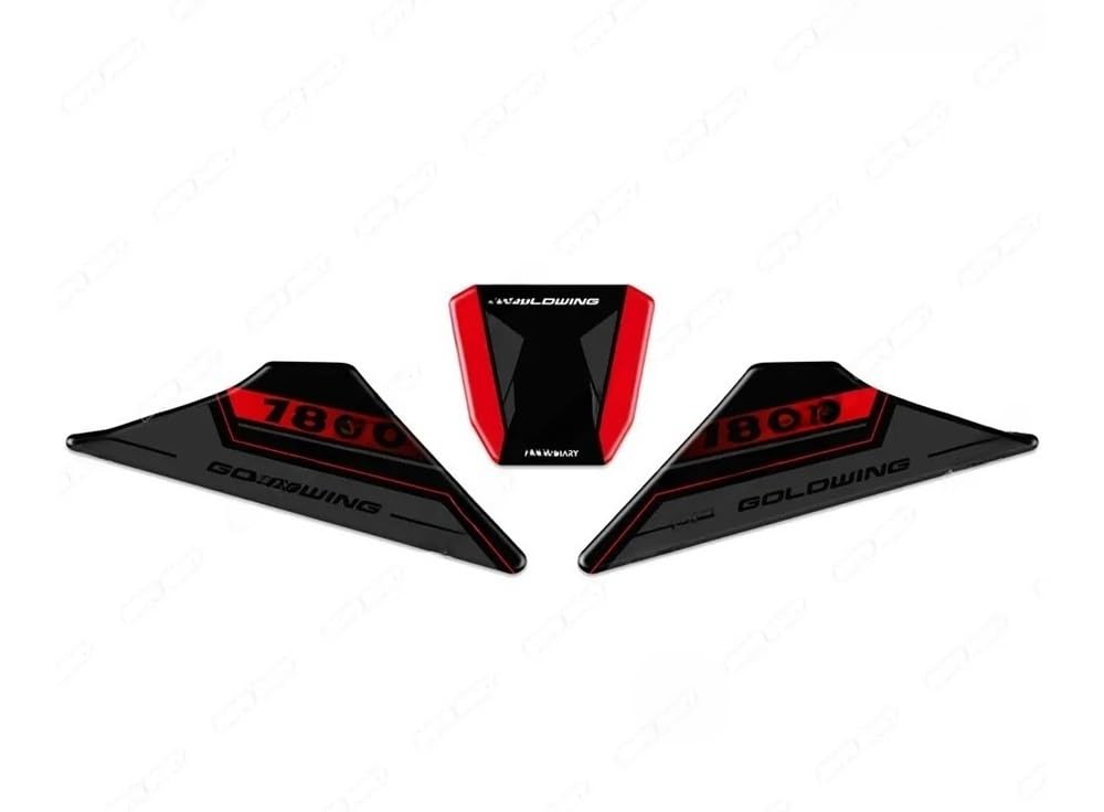 Fuel Tank Pad Stickers Tank Protection Decals for Ho&nda Goldwing 1800 Goldwing GL1800 GL1800 F6B 2018-2023 Motorcycle Tank Pad