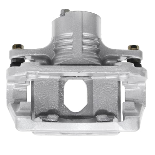 Image of Detroit Axle - 2pc Rear Brake Calipers for 2011 2012 2013 Cadillac CTS | Disc Brake Calipers with Brackets Replacement