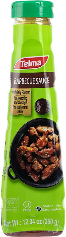 Telma BBQ Sauce, 12.3 oz (3 Pack) | Rich Barbecue Sauce | Great for Cooking & Marinades | Kosher