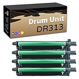 PSHYYQ Compatible for Konica Minolta DR313 Drum Unit Replacement for Bizhub C308 C368 C258 C458 C558 C658 Printer 1 Set