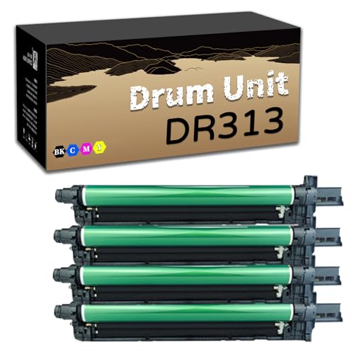 PSHYYQ Compatible for Konica Minolta DR313 Drum Unit Replacement for Bizhub C308 C368 C258 C458 C558 C658 Printer 1 Set