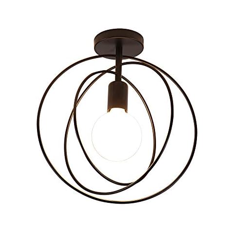 Lámpara de techo giratoria Artpad Vintage Loft Led Cover