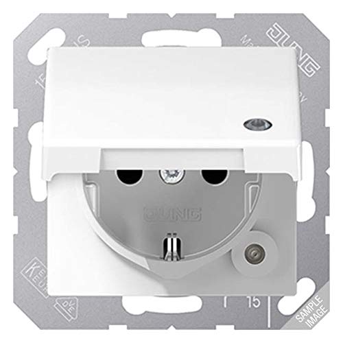 Prise de courant Jung Schuko incassable 16A avec indicateur LED