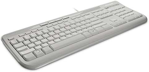 Microsoft Wired Keyboard 600 - White - Mac/Win - USB