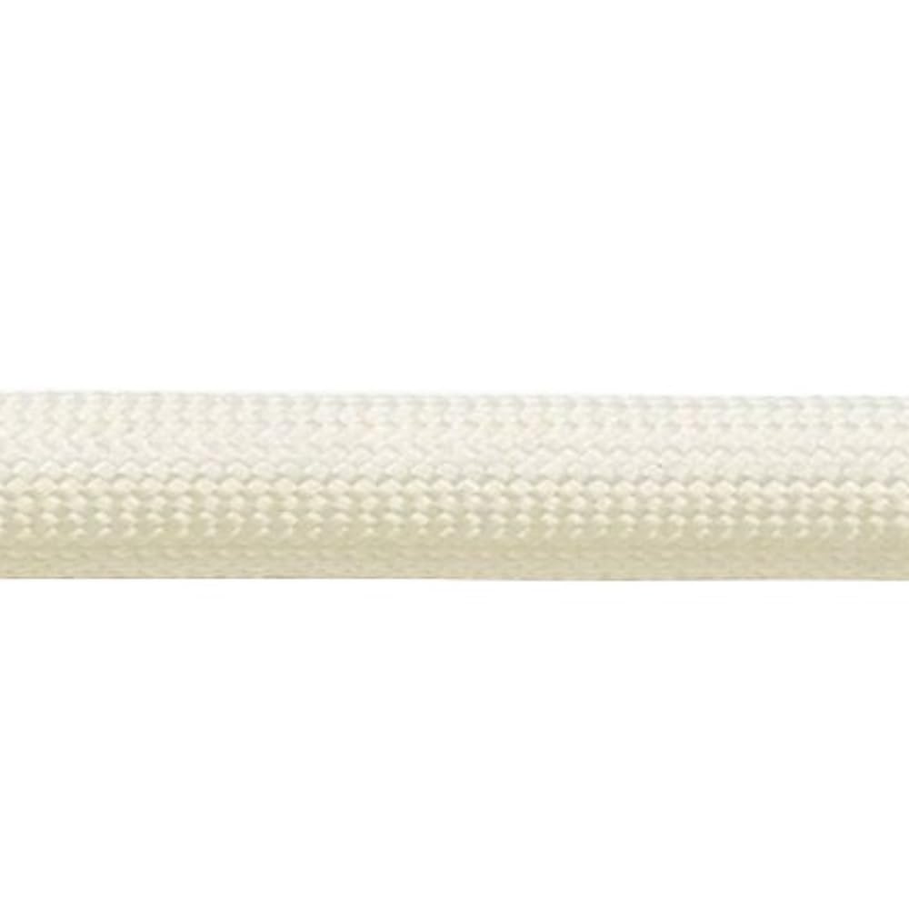 Guaina in fibra di vetro bianca ad alta temperatura - Tubo in fibra morbida intrecciata da 1-25 mm, 1 pezzo, opzioni di lunghezza 1/5/10/20 m(20MMx5M)