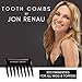 Jon Renau, Set of 2 Wide Tooth Combs by Jon Renau for Synthetic, Heat Friendly HD Fiber and Human Hair
