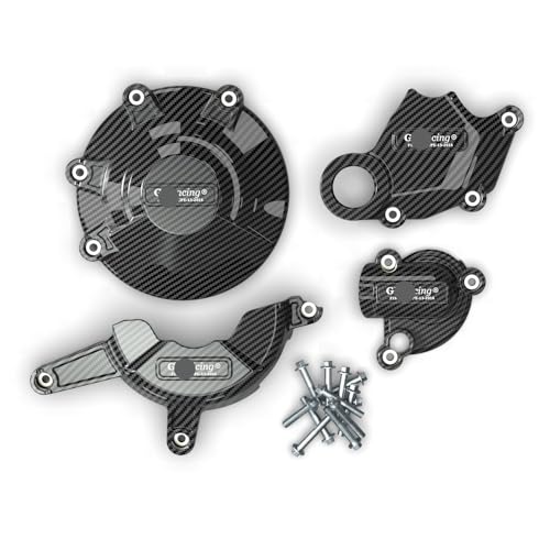Couvercle de protection moteur et carter couvercle stator gauche pour moto 848 Evo