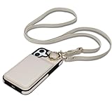 Keallce Case for iPhone 16 Plus 6.7'', Detachable Crossbody Case Wallet with RFID Blocking Card Holder, 360ｰRing Stand, Folio Leather iPhone Cover Lanyard Strap Lady for iPhone 16 Plus 2024 5G, White