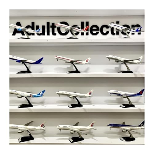Modelo de avión de resina Delta A350 miniatura 47CM para vitrinas de colección 3