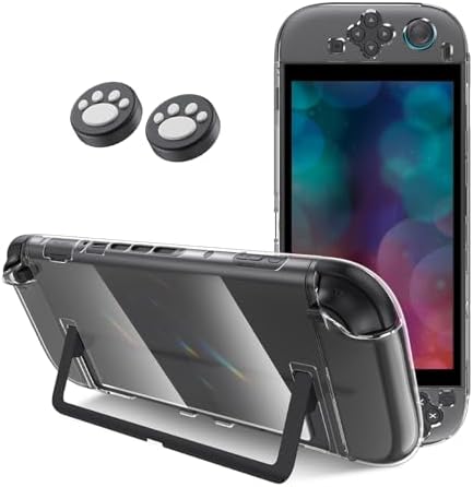 （09:00時点） Switch 2 クリアケース ドック対応 分体式設計 Switch 2 保護カバー PC材質 着脱簡単 黄ばみなし 軽量 全面保護 耐衝撃 傷防止 switch 2 モデル 2025対応 （クリスタル・クリア）