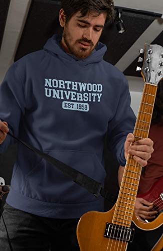 CreateMyTee | Northwood University EST One Color Hooded Sweatshirt |2