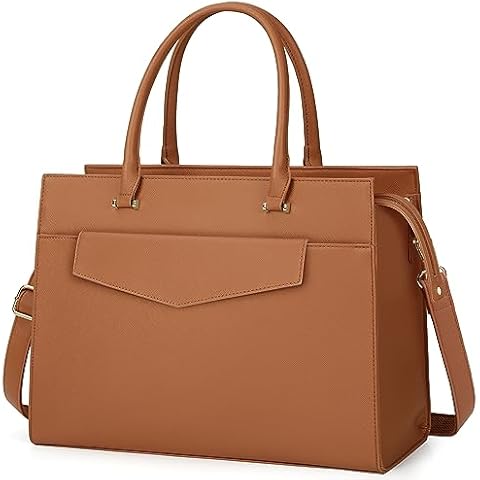 RAINSMORE Women's 15.6 Inch Laptop Tote Bag Cover