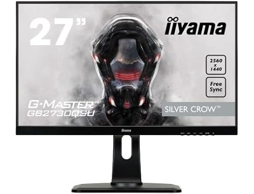 IIYAMA Ecran 27 Pouces G-Master Silver Crow - GB2730QSU-B1