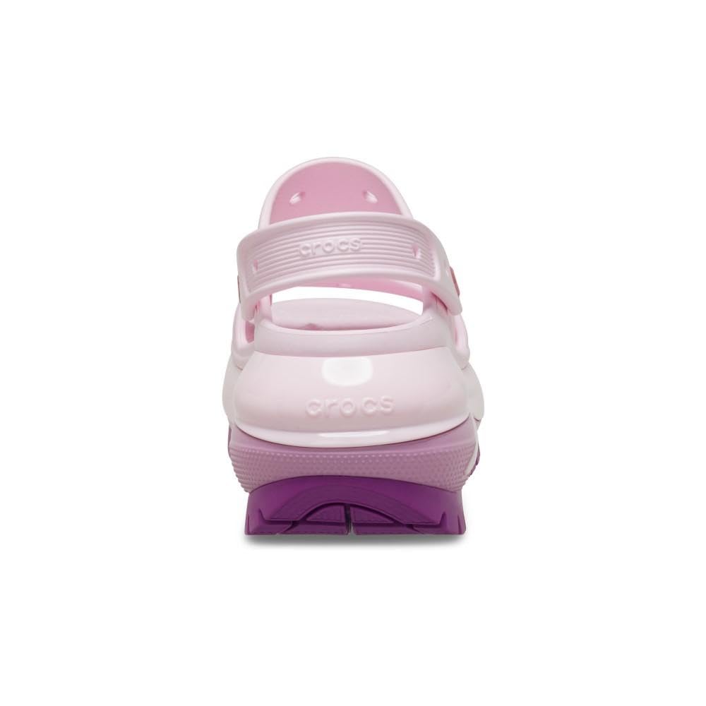 Crocs Sandalias clásicas Mega Crush unisex para adultos | Sandalias de plataforma, Hortensia, 7 Women/5 Men