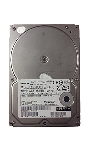 Refurbished Hitachi Deskstar 7 K500 HDS725050KLA360 8,9 cm SATA II Disque Dur de Bureau Cover