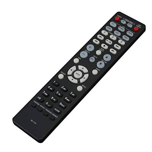 VINABTY RC-1173 Replacement Remote Control Compatible with Denon Integrated Amplifier CD Player PMA-520AE PMA-720AE DCD-520AE PMA‑520AE DCD‑720AE DCD‑520AE - Image 2