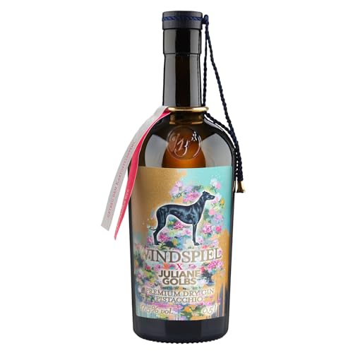 Windspiel Premium Dry Gin Pistacchio - Dezent-liebliche Pistazie - Juliane Golbs exklusiv entworfene...