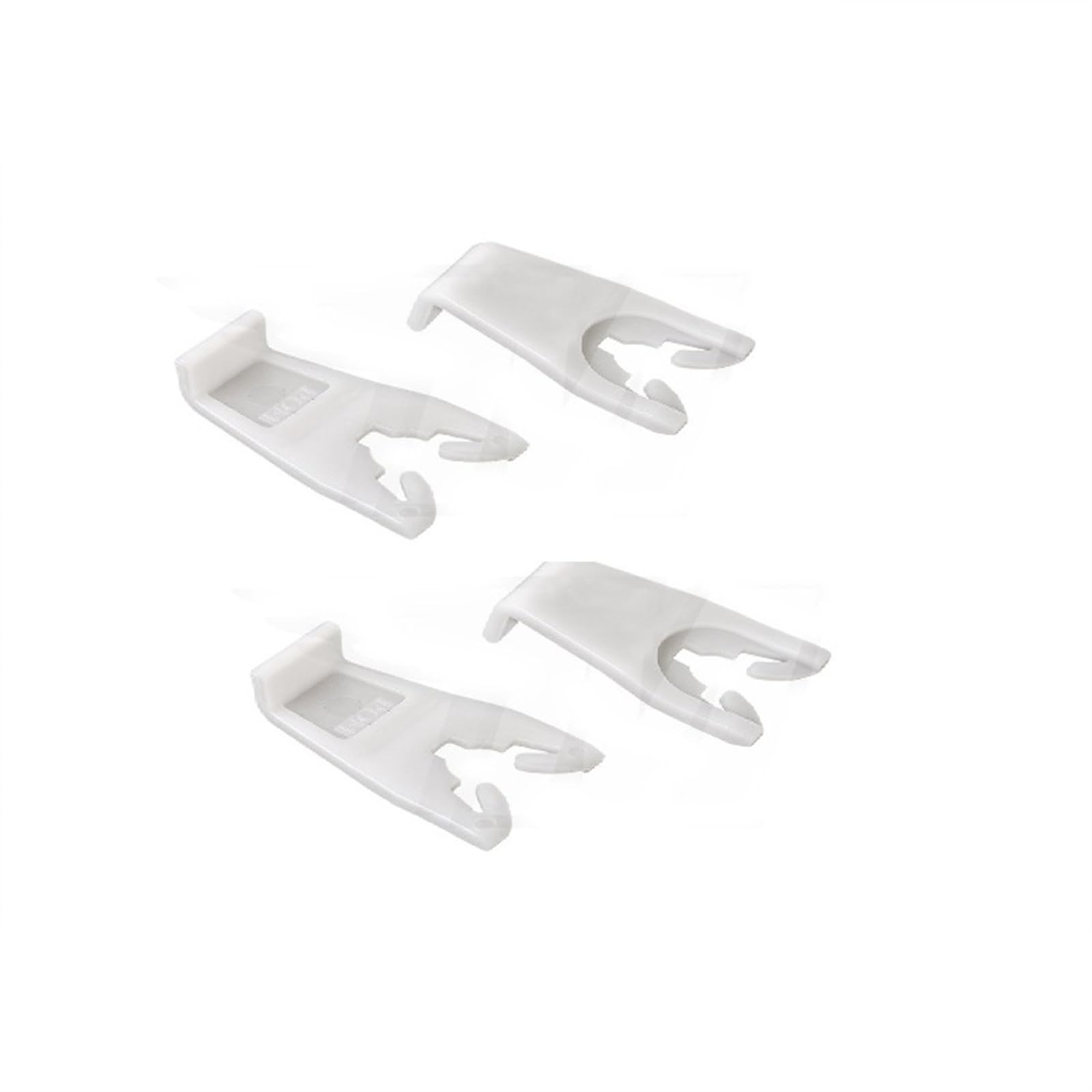GICOXD for Laguna MK2 II 2001-2007 CAR Window Plastic Clips Regulator Repair KIT Front Left & Right X4 Window Regulator Bracket