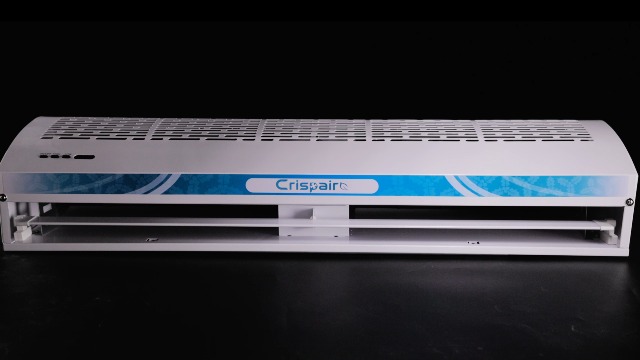 Crispaire 36'' Air Curtain 2 Speeds 2953 FPM Super Power Remote Control Included Commercial Indoor Wall Mounted Easy-Install Industrial 110V (36'') (Color: White) : Industrial - Acondicionadores De Aire