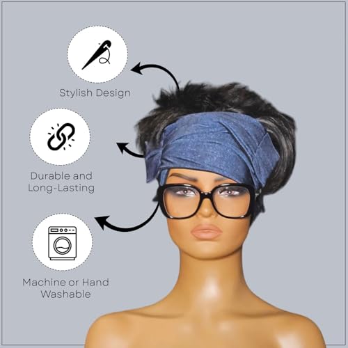 Head Wrap, Hair Scarf for Women, Head Scarf with Ear Slots, Headwear for bathing, Sports, Hair Coverings and Sleep3
