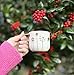 Handmade Ceramic Mug 12 oz Pottery Coffee Tea Cup 24K Gold Plated Handcrafted Office and Home,Birthday Valentines and Mothers Day