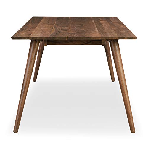 Poly & Bark Cleo 86" Dining Table, Walnut #TOP2