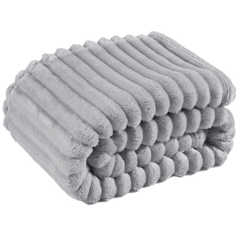 Couverture en laine douce pour canapé et lit - Plaid chaud toutes saisons - 2