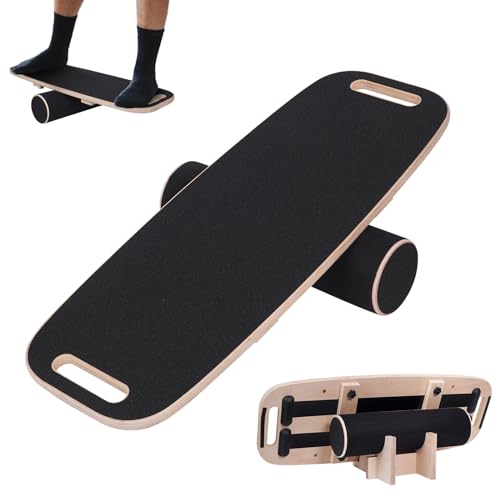 DnKelar Tabla equilibrio Mejora de la coordinación física Balance board para Yoga y Surf Adecuado para adultos y niños