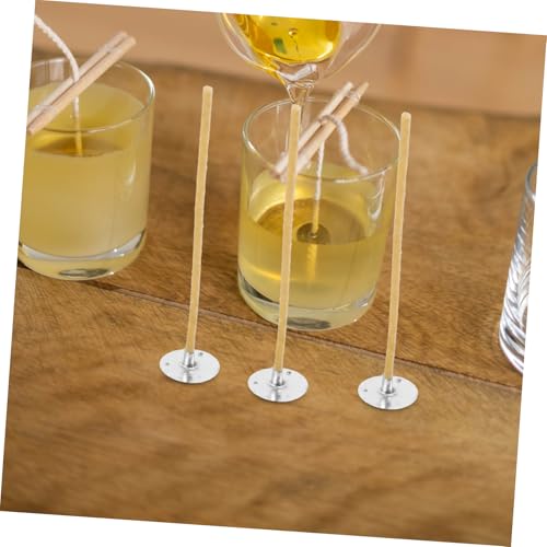 COHEALI 100 unidades mechas para velas para hacer velas miniatura 6