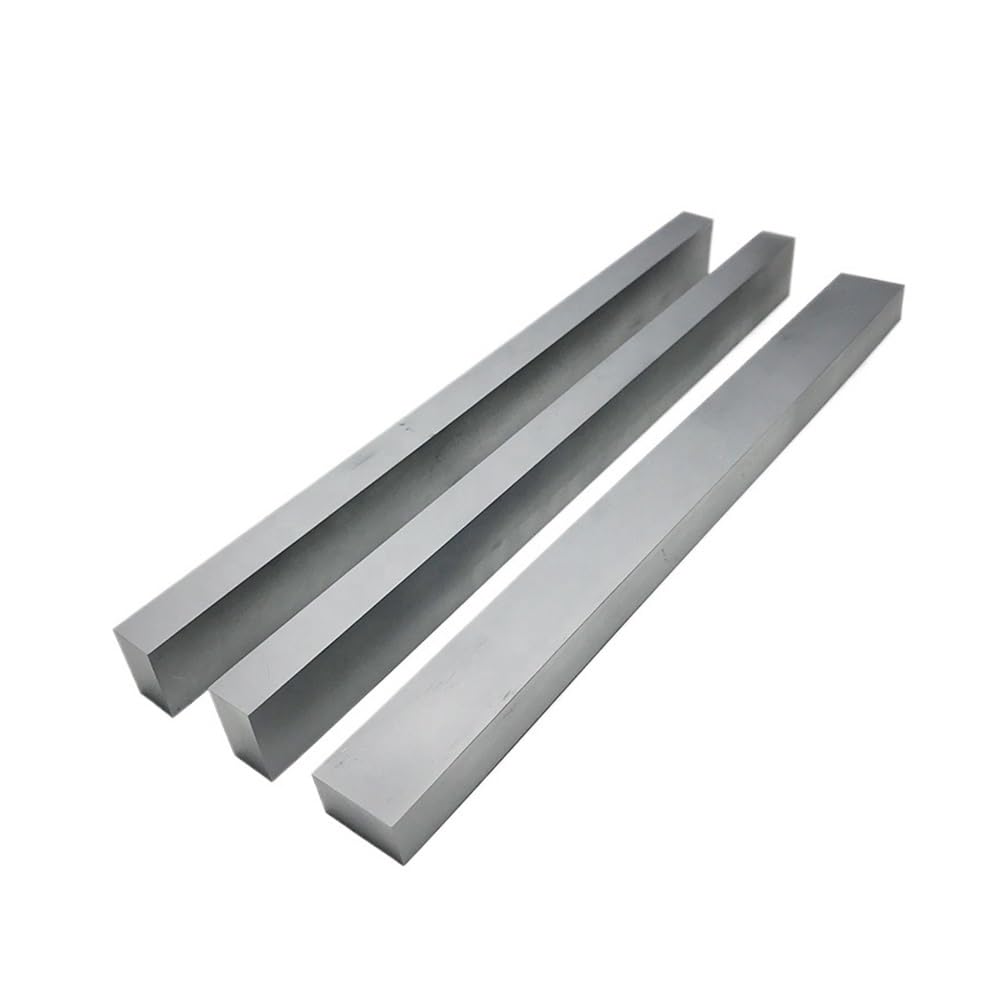 Alloy Bar Length 13 Inch, Tungsten Steel Rod for Electrical Engineering, Tungsten Steel Rectangular Bars 3pcs(16x3x330mm)