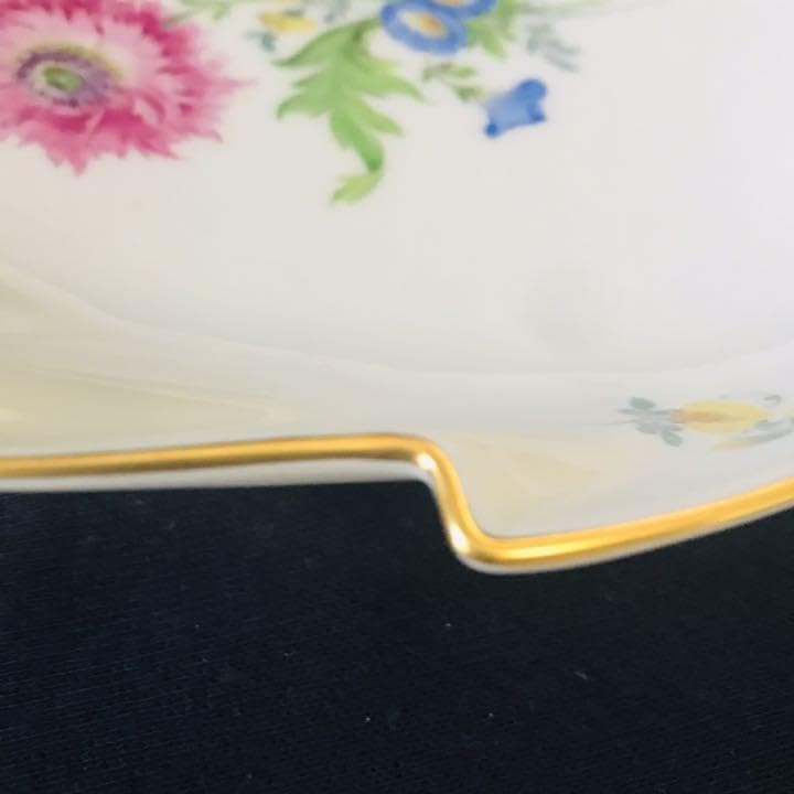 Amazon | マイセン ベーシックフラワー 3つ花 リーフディッシュ ケシの  