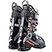Nordica Speedmachine 3 Boa 110 Men's Medium Fit High Performance Alpine Ski Boot, Black/Grey/Red, 29.5