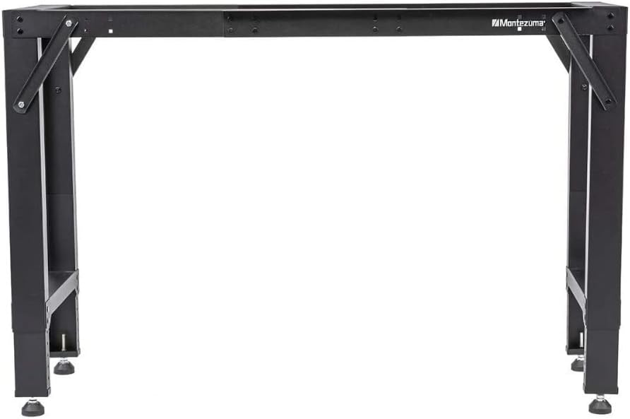 Montezuma Adjustable Steel Multi-Use Workspace Frame, 64″ x 17″ x 41″