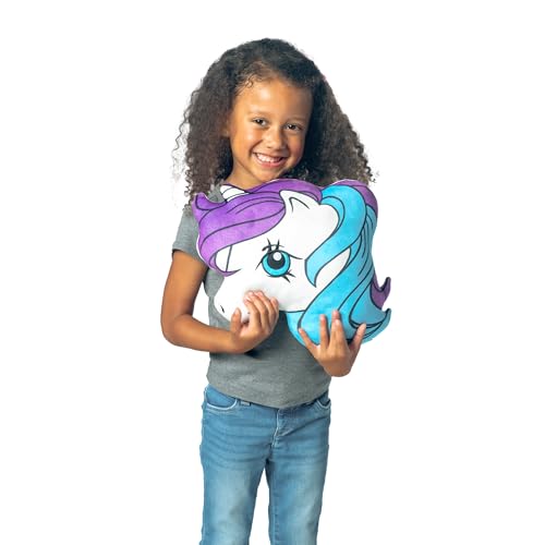 Image of Northwest My Little Pony Pretty Pony Cloud Pillow 12 inch - Plush Kids Stuffed Toy, Pink Pony Bedroom Decor, Gift for Girls
