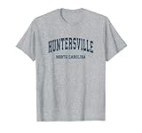 huntersville north carolina nc vintage varsity sport navy d maglietta