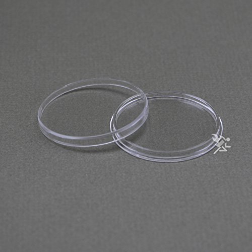 Capsulas para Monedas 39mm 250 piezas acrílico transparente miniatura 2