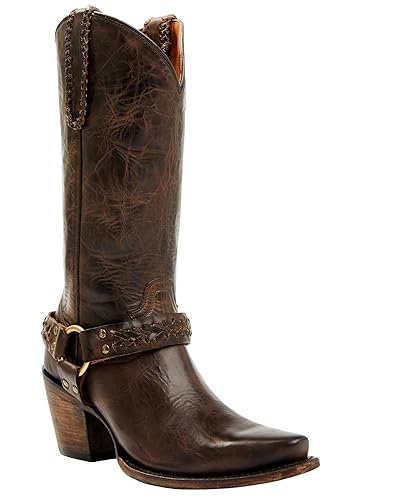 Women's Wynter Western Boot Snip Toe Brown 9 1/2 M US