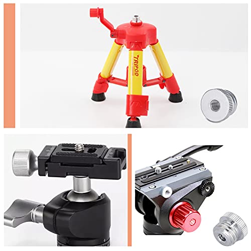 GIAK 5/8 Auf 1/4 Gewindeschraube Adapter Stativ 1/4"-20 Bis 5/8"-11 für Laser Level Bosch