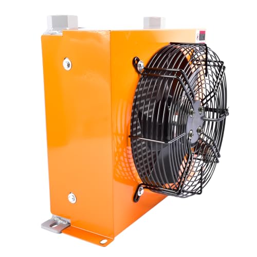 Image of Industrial Hydraulic Oil Cooler Flow Fan Radiator 90W 100L /min AC110V /60HZ | AH1012T-CA