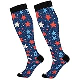 Pigsaly Compression Socks For Women Men Fourth Of July...