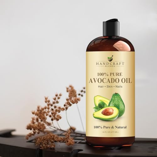 Handcraft Blends Avocado Oil - Cold-Pressed 16 Fl Oz - 100% Pure and Natural - Premium Grade Carrier Oil for Skin and Hair - Hair and Body - Massage - Hexane-Free - Image 7