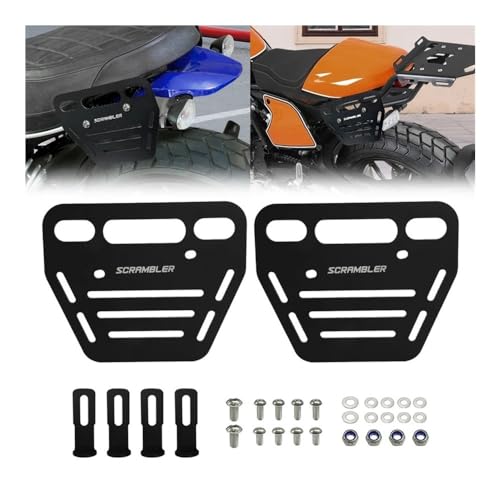 Porte-bagages latéral Scrambler 800 support rigide haute finition