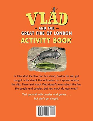 Vlad and the Great Fire of London Activity Book