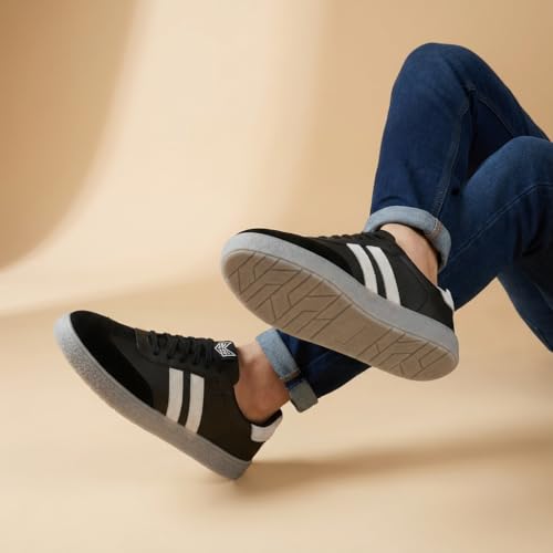 Image of Big Fox Men's Casual Sneakers | Stylish & Comfortable Lace-Up Shoes