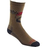 Stormy Kromer Medium Weight Kromer Moose Crew Sock – Men & Women Merino Wool Sock