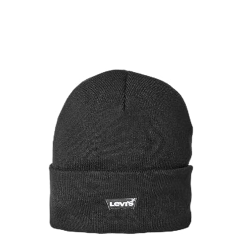 Levi's Kinder Beanie, Schwarz, Schwarz, Einheitsgröße