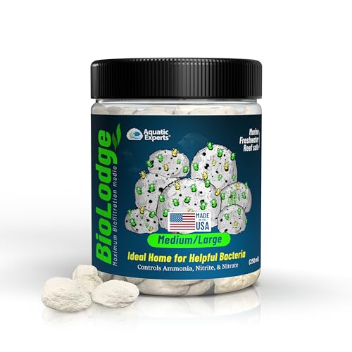 Aquatic Experts BioLodge Aquarium Bio Media for...