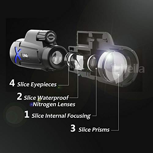 Lifella-High-Definition-12x50-Monocular-Telescope-with-Large-BAK4-Prism-FMC