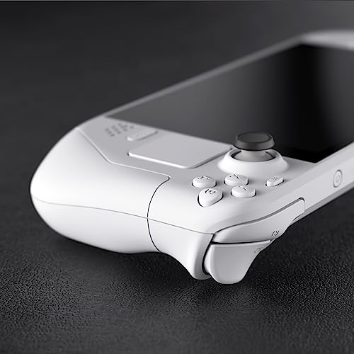 Image of eXtremeRate DIY Full Set Shell with Buttons for Steam Deck LCD, Custom Faceplate Back Plate Replacement Shell for Steam Deck LCD - White [Console NOT Included]